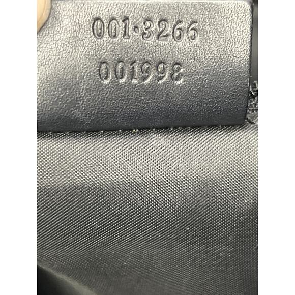 Gucci Black Suede Shoulder Bag 001 3266 Vintage Messenger Style Made In Italy - Picture 8 of 16